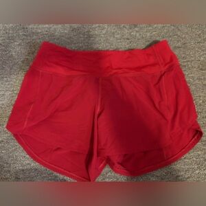 Lululemon Red Women's Shorts